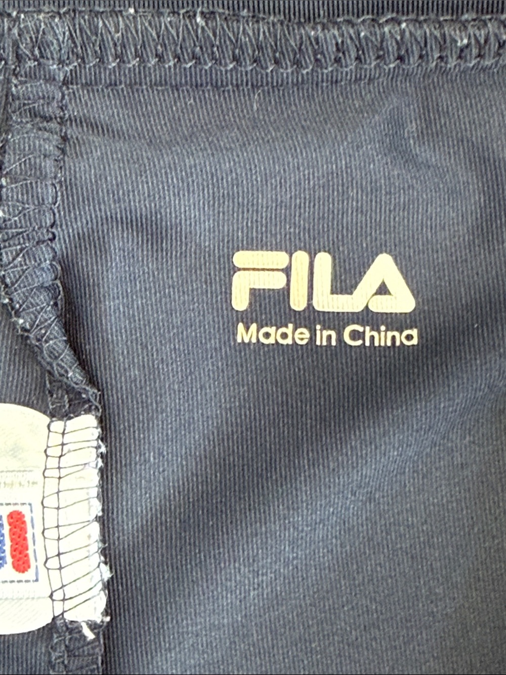 FILA Navy Pleated Athletic Tennis Mini Skirt Skort Attached Shorts-Medium - Picture 9 of 13